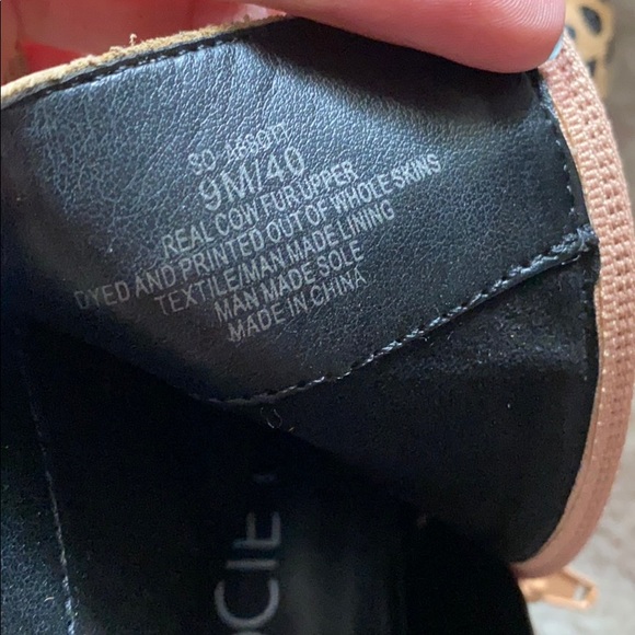 Sole Society Abbott Leopard Booties - Picture 10 of 11